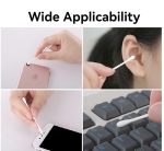 qtips100 individually packaged cotton swabs clean sanitary Travel Portable double headed paper stick disposable cosmetic White - Image 7